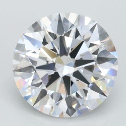 Diament laboratoryjny szlif okrągły, 2.72ct, VVS1, D, IGI LG744513364
