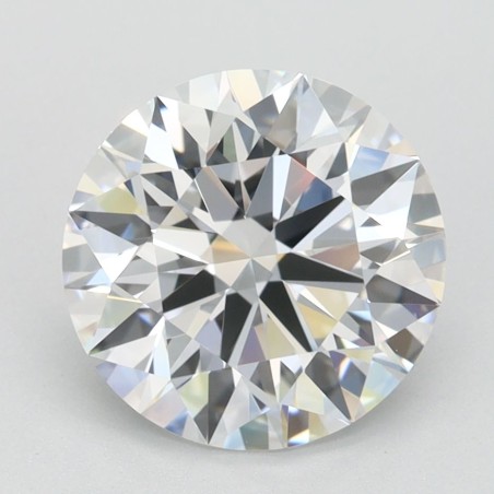 Diament laboratoryjny szlif okrągły, 2.3ct, IF, D, IGI LG744513355