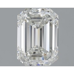 Diament szlif szmaragdowy, 1.5ct, VVS2, I, GIA 7538790387