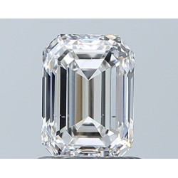 Diament szlif szmaragdowy, 1.01ct, VS2, G, GIA 6541159136
