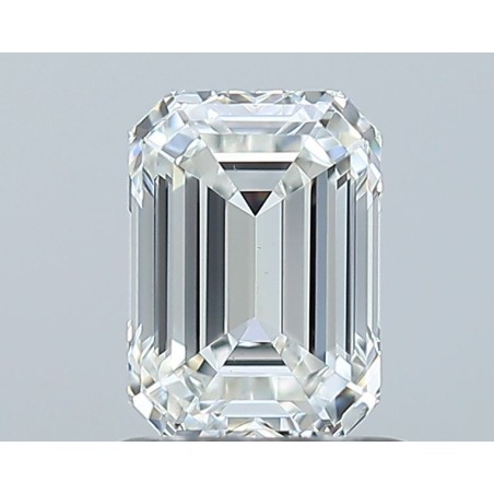 Diament szlif szmaragdowy, 1.01ct, VS2, G, GIA 1549184906