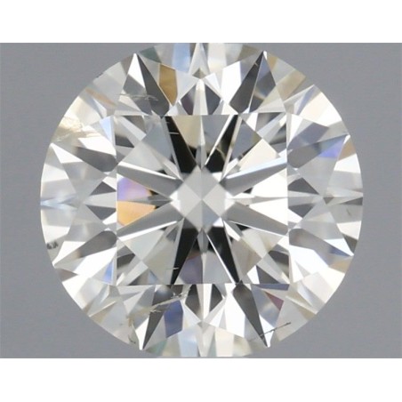 Diament szlif okrągły, 0.5ct, SI2, I, IGI 723508911