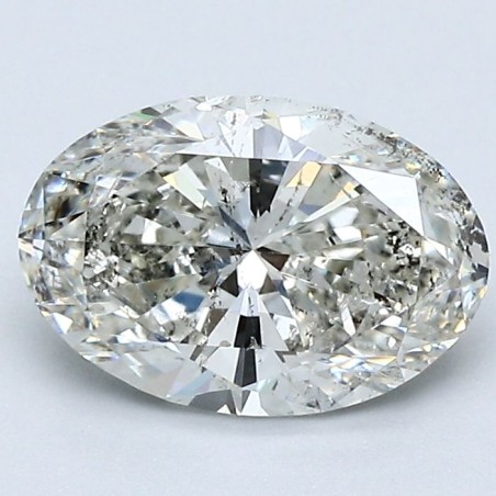 Diament szlif owalny, 1.5ct, SI2, I, GIA 7446303146
