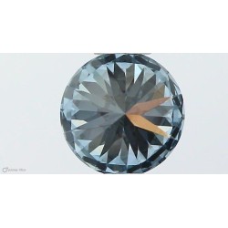 Diament laboratoryjny o barwie fantazyjnej szlif okrągły, 0.59ct, VVS1, Fancy Intense Blue, IGI LG564379273
