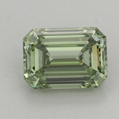 Diament laboratoryjny o barwie fantazyjnej szlif szmaragdowy, 1.09ct, VVS2, Fancy Vivid Green, IGI LG662408765