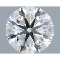 Diament szlif okrągły, 0.7ct, VVS2, H, HRD 250000304533