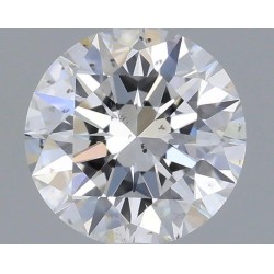 Diament szlif okrągły, 0.5ct, SI1, E, GIA 3545183049