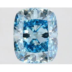 Diament laboratoryjny o barwie fantazyjnej szlif poduszkowy brylantowy, 1.83ct, VVS2, Fancy Intense Blue, IGI LG685556881