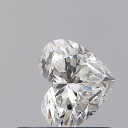 Diament serce, 0.51ct, VS2, F, GIA 2544212492
