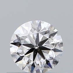 Diament szlif okrągły, 0.5ct, SI1, D, GIA 3545212495