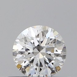 Diament szlif okrągły, 0.4ct, VS1, E, GIA 6532000501