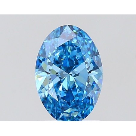 Diament laboratoryjny o barwie fantazyjnej szlif owalny, 1.04ct, VVS2, Fancy Vivid Blue, IGI LG728570597