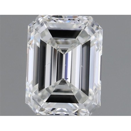 Diament szlif szmaragdowy, 0.9ct, VS2, H, GIA 6401403736