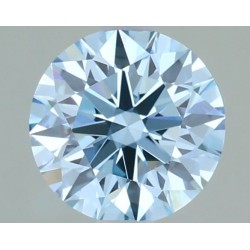 Diament laboratoryjny o barwie fantazyjnej szlif okrągły, 1.04ct, VVS2, Fancy Vivid Blue, IGI LG735591541