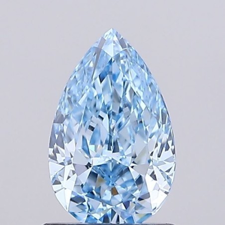 Diament laboratoryjny o barwie fantazyjnej szlif gruszkowy, 1.05ct, VVS2, Fancy Vivid Blue, IGI LG750588978
