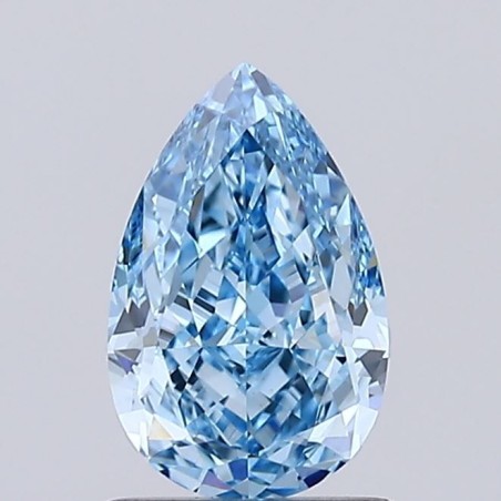 Diament laboratoryjny o barwie fantazyjnej szlif gruszkowy, 1.22ct, VVS2, Fancy Vivid Blue, IGI LG754564775