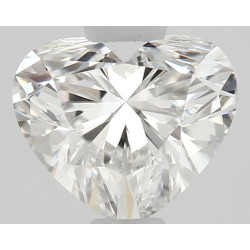 Diament serce, 0.5ct, SI1, F, GIA 2544258854