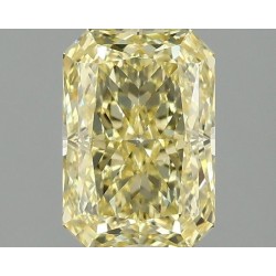Diament laboratoryjny o barwie fantazyjnej radiant, 1.59ct, VVS2, Fancy Intense Yellow, IGI LG678509069