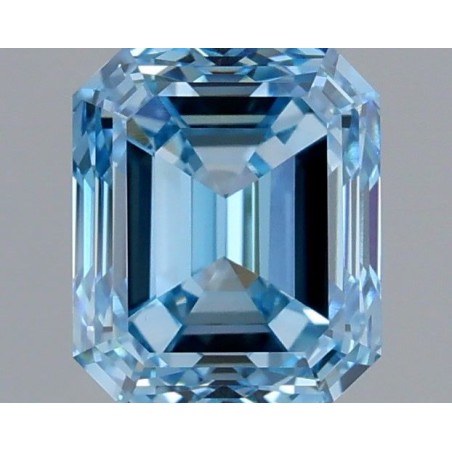 Diament laboratoryjny o barwie fantazyjnej szlif szmaragdowy, 1.87ct, VVS2, Fancy Vivid Blue, IGI LG742525214