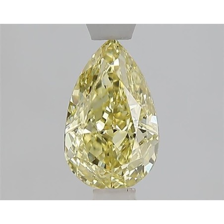 Diament laboratoryjny o barwie fantazyjnej szlif gruszkowy, 1.04ct, VVS2, Fancy Intense Yellow, IGI LG722569592