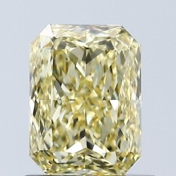 Diament laboratoryjny o barwie fantazyjnej radiant, 1.03ct, VVS2, Fancy Intense Yellow, IGI LG678509005