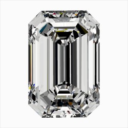 Diament szlif szmaragdowy, 0.5ct, VS2, G, GIA 2547251336
