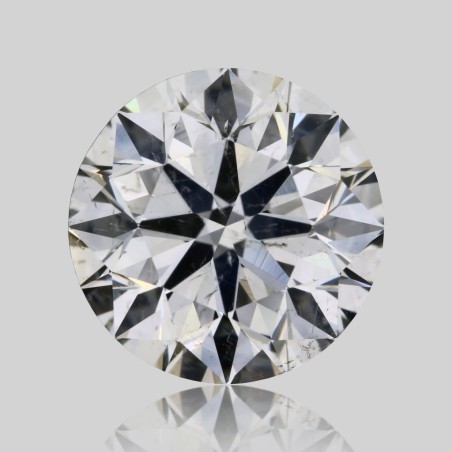 Diament szlif okrągły, 2ct, SI2, F, HRD 250000230384