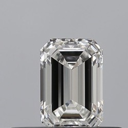 Diament szlif szmaragdowy, 0.33ct, VVS1, G, GIA 7541224521