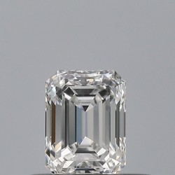 Diament szlif szmaragdowy, 0.36ct, VS1, D, GIA 6532095361