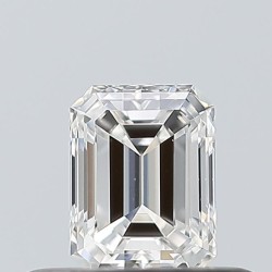 Diament szlif szmaragdowy, 0.34ct, VS1, F, GIA 6522041662