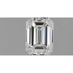 Diament szlif szmaragdowy, 0.52ct, VS1, G, GIA 6542220411