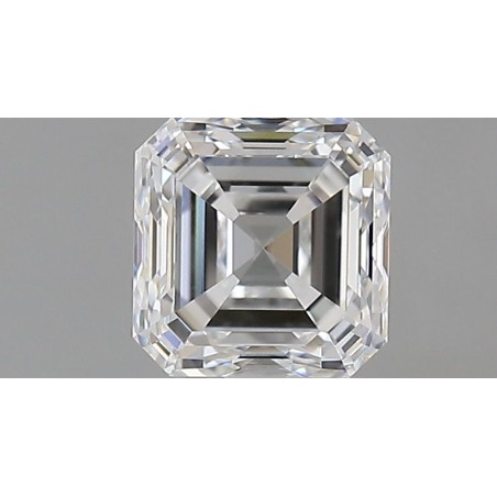 Diament szlif szmaragdowy kwadratowy, 1ct, VVS2, E, GIA 7541116664