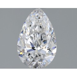 Diament szlif gruszkowy, 0.83ct, VVS2, D, GIA 2537809115