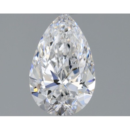 Diament szlif gruszkowy, 0.83ct, VVS2, D, GIA 2537809115