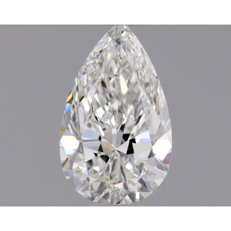 Diament szlif gruszkowy, 0.38ct, VVS1, F, GIA 6535831037