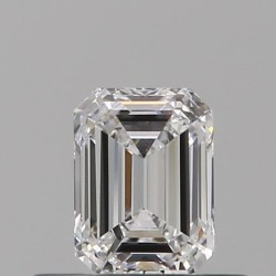 Diament szlif szmaragdowy, 0.38ct, VS1, D, GIA 6525549104