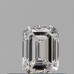 Diament szlif szmaragdowy, 0.3ct, VVS2, E, GIA 7536461535