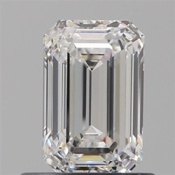 Diament szlif szmaragdowy, 0.72ct, VVS2, F, GIA 5496996351
