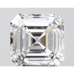 Diament laboratoryjny asscher, 2.59ct, VVS2, E, IGI LG747573865