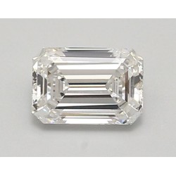 Diament laboratoryjny szlif szmaragdowy, 1.26ct, VVS2, E, IGI LG756594572