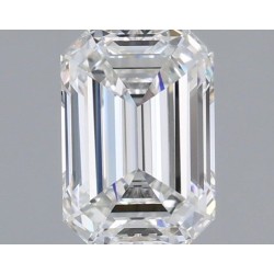 Diament laboratoryjny szlif szmaragdowy, 1.51ct, VVS2, E, IGI LG742529033