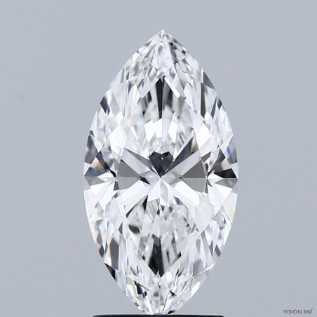 Diament laboratoryjny markiza, 2.15ct, VVS2, D, IGI LG713595028