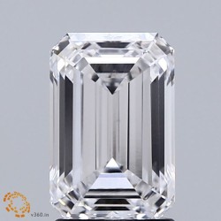 Diament laboratoryjny szlif szmaragdowy, 2.06ct, VVS1, E, IGI LG726520103