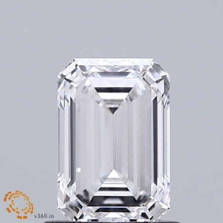 Diament laboratoryjny szlif szmaragdowy, 1.06ct, VVS1, D, IGI LG735532863