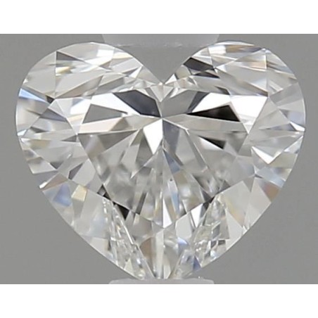 Diament serce, 0.5ct, VS2, F, GIA 7532946297