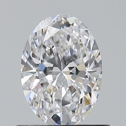 Diament szlif owalny, 0.7ct, VS2, D, GIA 6541265794