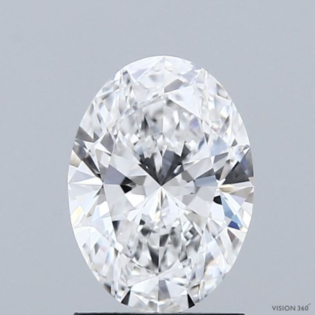 Diament laboratoryjny szlif owalny, 1.46ct, VVS2, D, IGI LG747507911