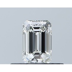 Diament szlif szmaragdowy, 0.32ct, VVS1, H, GIA 2235618436
