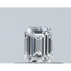 Diament szlif szmaragdowy, 0.3ct, VVS2, E, GIA 2527133160