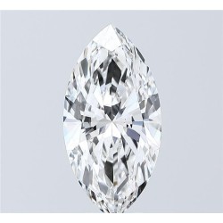 Diament laboratoryjny markiza, 2.57ct, VVS2, E, IGI LG753510181